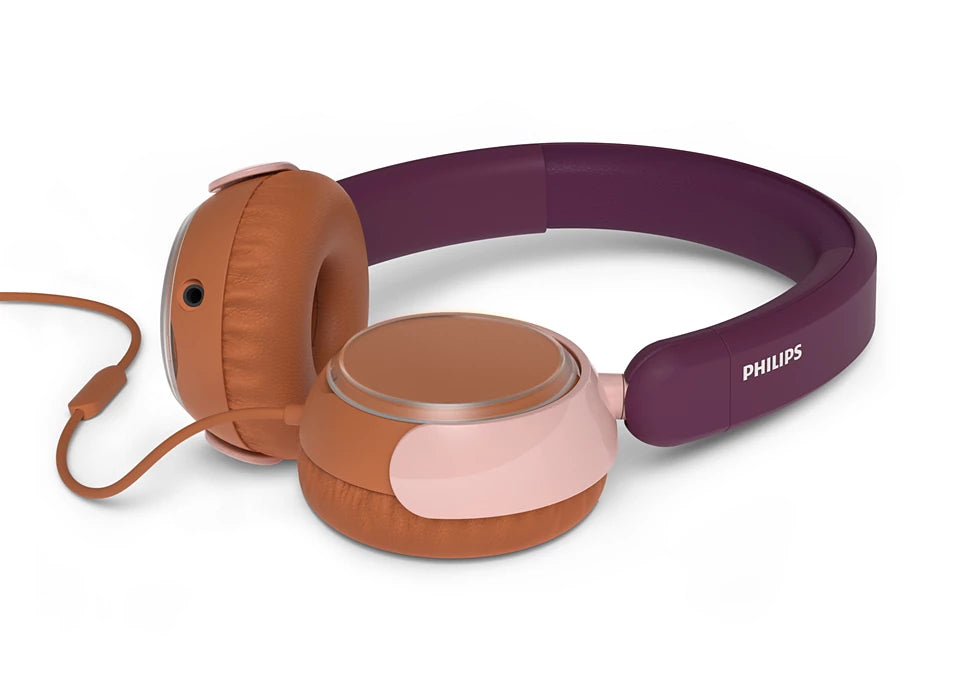Philips 2000 series TAK2000MP/00 Kopfhörer & Headset Kabelgebunden Kopfband Anrufe/Musik USB Typ-C Orange, Violett, Rose