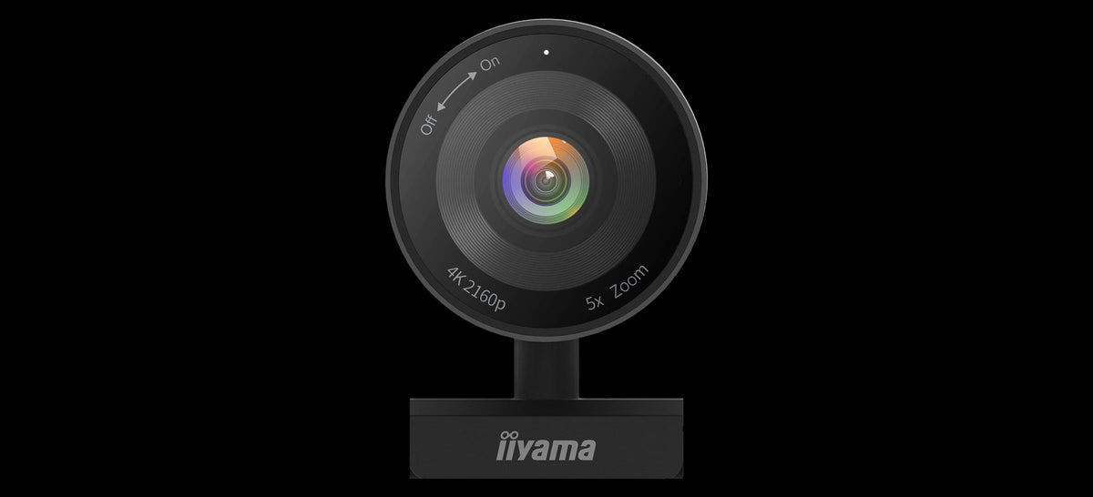 iiyama UC-CAM10PRO-1 Webcam 8,46 MP 2160 x 1080 Pixel USB-C Schwarz