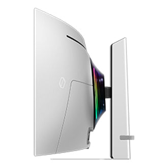 Samsung G93SC Computerbildschirm 124,5 cm (49") 5120 x 1440 Pixel Dual QHD OLED Silber