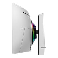 Samsung G93SC Computerbildschirm 124,5 cm (49") 5120 x 1440 Pixel Dual QHD OLED Silber
