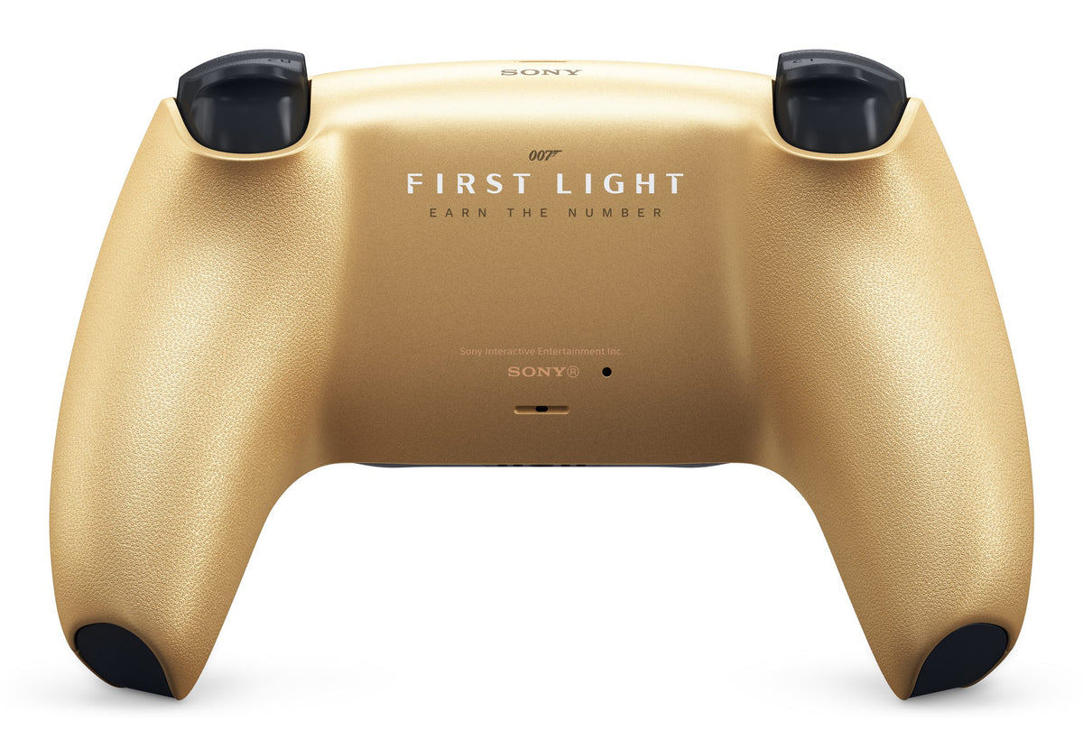 Sony Interactive Entertainment DualSense Wireless Controller – 007 First Light Limited Edition Schwarz, Gold Bluetooth/USB Gamepad Analog / Digital PlayStation 5, Android, MAC, PC, iOS