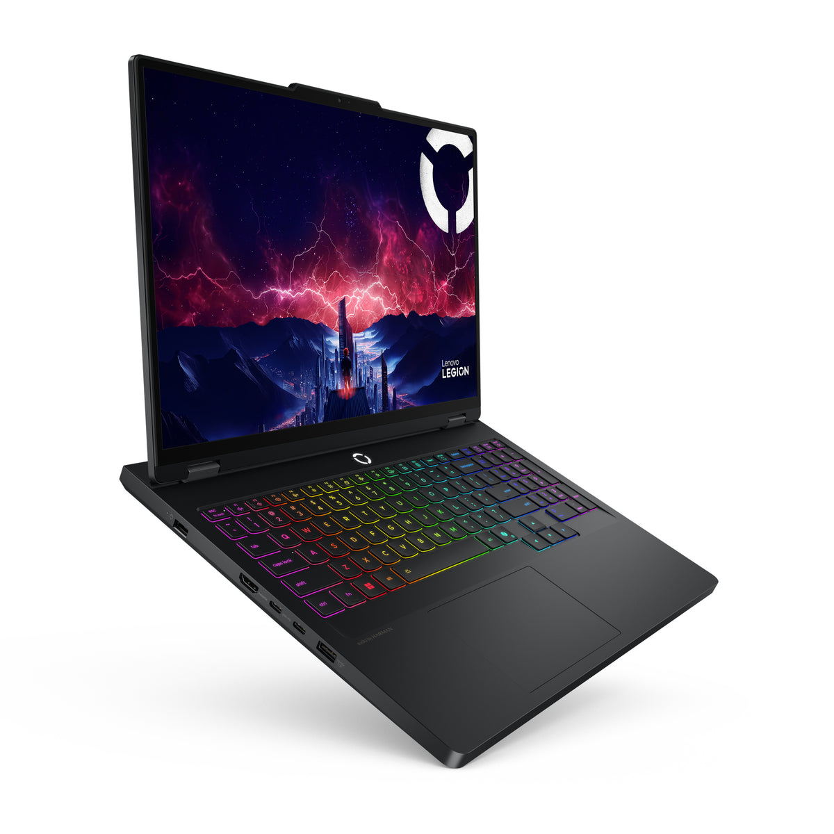 Lenovo Legion Pro 5 16AFR10 AMD Ryzen™ 9 9955HX Laptop 40,6 cm (16") WQXGA 32 GB DDR5-SDRAM 1 TB SSD NVIDIA GeForce RTX 5070 Wi-Fi 7 (802.11be) Windows 11 Home Schwarz Deutsch