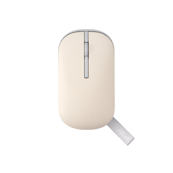 ASUS Marshmallow Mouse MD100 Maus Büro Beidhändig RF Wireless + Bluetooth Optisch 1600 DPI