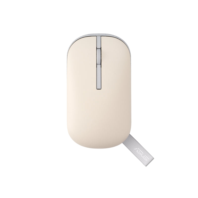 ASUS Marshmallow Mouse MD100 Maus Büro Beidhändig RF Wireless + Bluetooth Optisch 1600 DPI