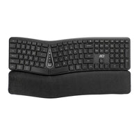 ACT Ergonomische Bluetooth-Tastatur, Multi-Verbindung (QWERTY/US-Layout)