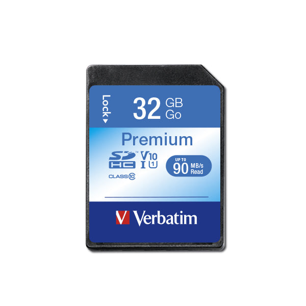 Scheda SDHC Verbatim Premium 32 GB Classe 10