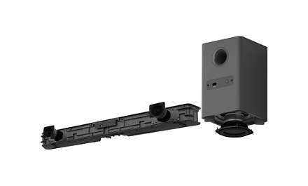 Philips 5300 series TAB5309/10 Soundbar-Lautsprecher Grau 2.1 Kanäle 120 W