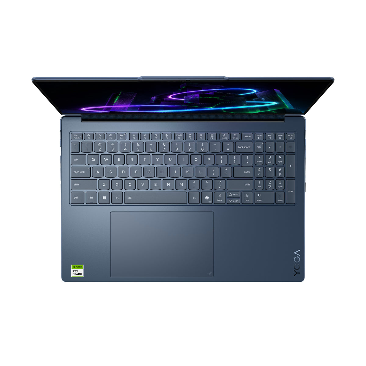 Lenovo Yoga 9 2-in-1 16N1X11 Copilot+ PC NVIDIA RTX Spark N1X Hybrid (2-in-1) 40,6 cm (16") Touchscreen 2.8K 64 GB LPDDR5x-SDRAM 1 TB SSD Wi-Fi 7 (802.11be) Windows 11 Pro Blau Schweiz