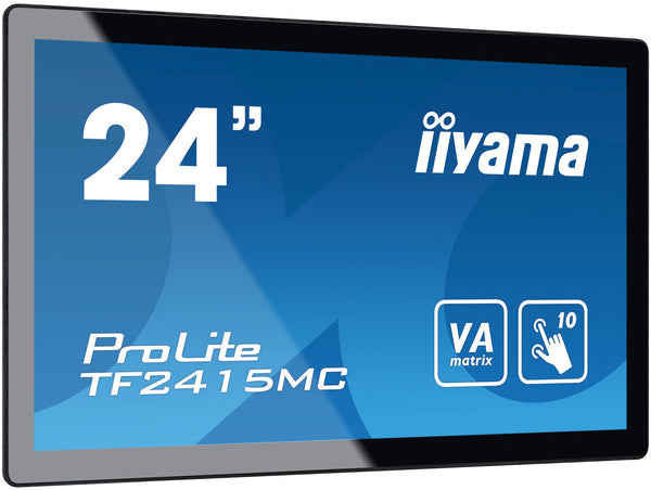 iiyama ProLite TF2415MC-B2 Computerbildschirm 60,5 cm (23.8") 1920 x 1080 Pixel Full HD LED Touchscreen Multi-Nutzer Schwarz