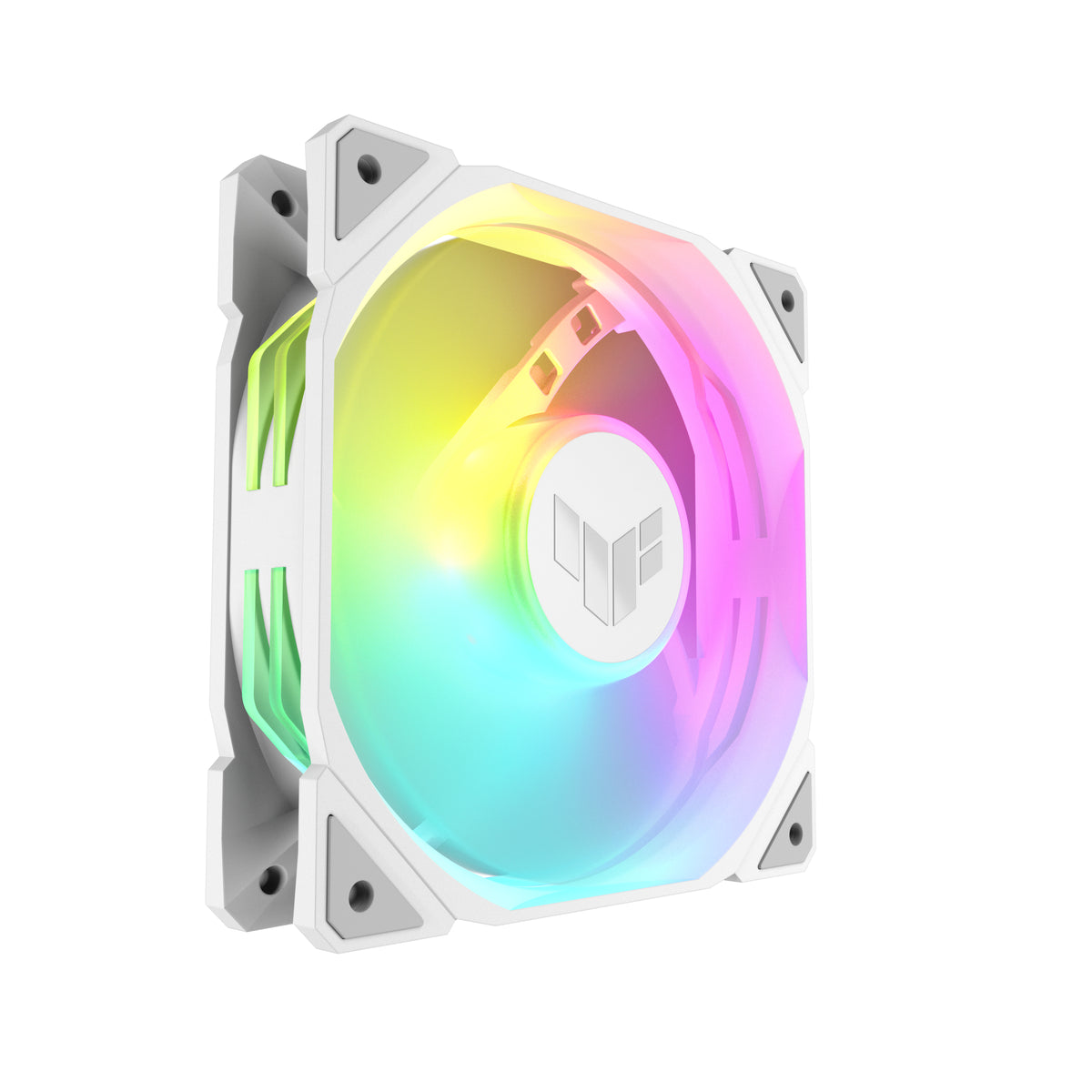ASUS TUF GAMING TR120 ARGB 1-pack White Computergehäuse Luftkühlung 12 cm Weiß