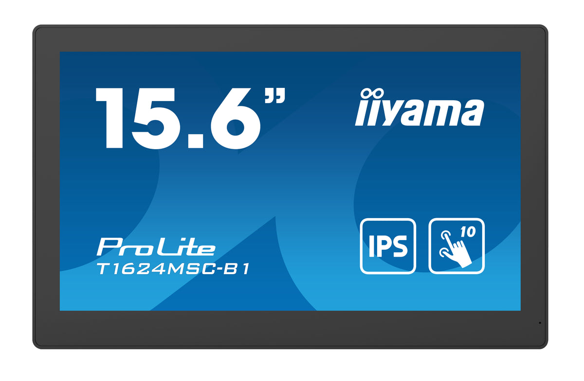iiyama T1624MSC-B1 Computerbildschirm 39,6 cm (15.6") 1920 x 1080 Pixel Full HD LED Touchscreen Schwarz