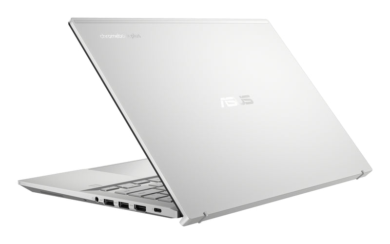 ASUS Chromebook Plus CX54 CX5403CMA-QM1515 Intel Core Ultra 5 115U 35,6 cm (14") Touchscreen WQXGA 16 GB LPDDR5x-SDRAM 512 GB SSD Wi-Fi 6E (802.11ax) ChromeOS Silber