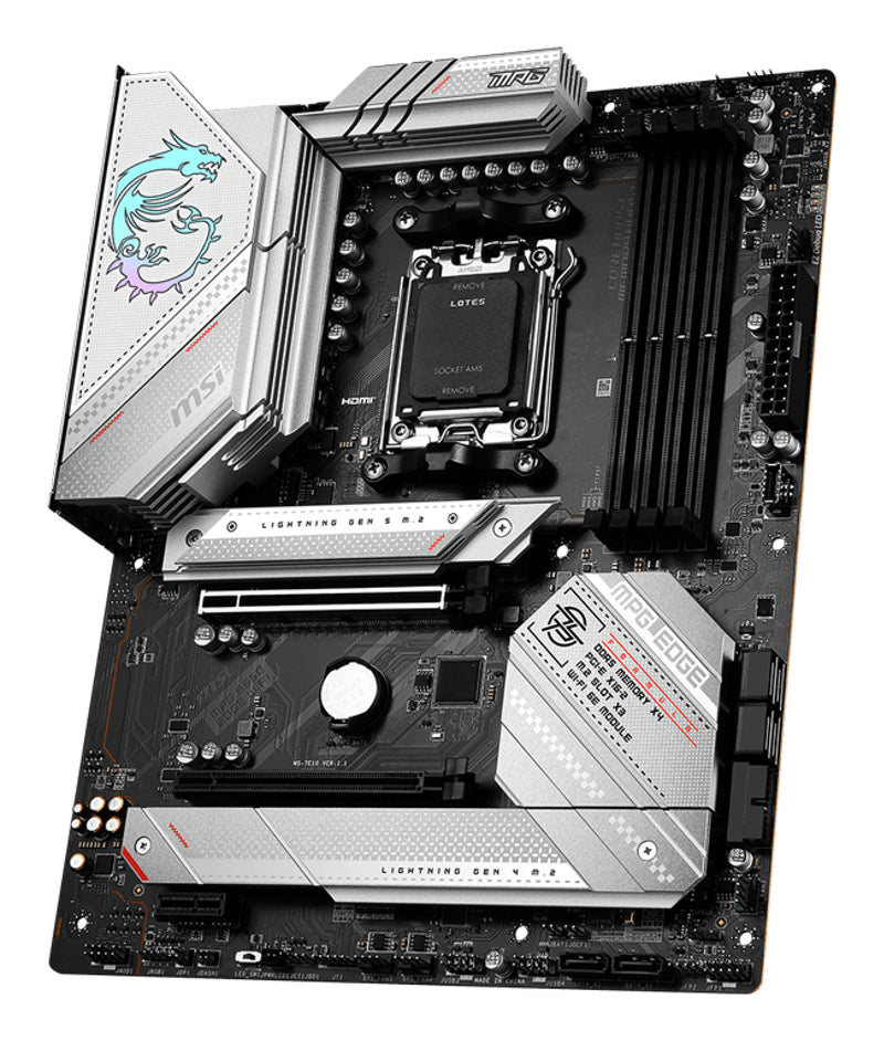 MSI MPG B650 EDGE WIFI Motherboard AMD B650 Sockel AM5 ATX