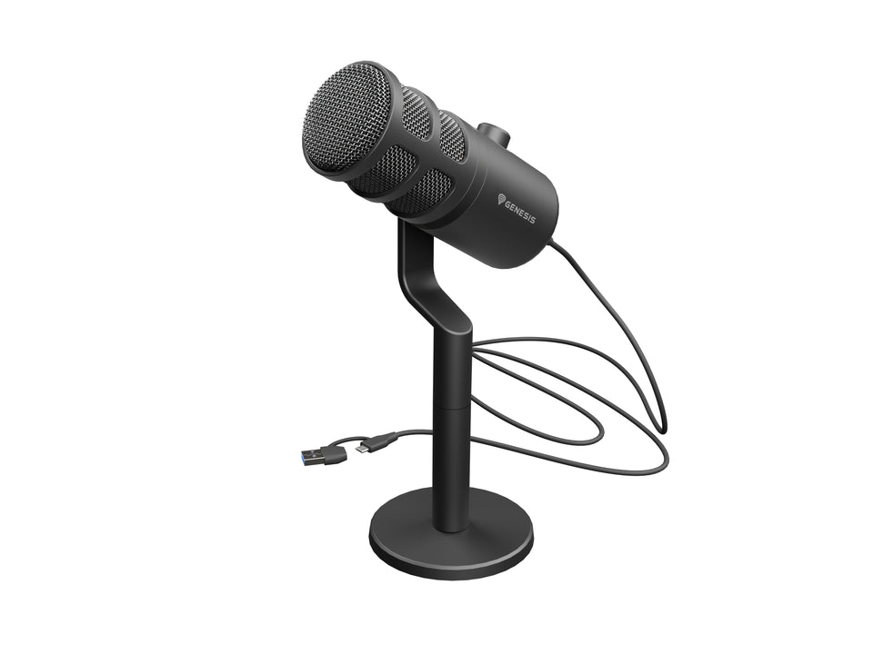 Microphone PC GENESIS Radium 350D Noir