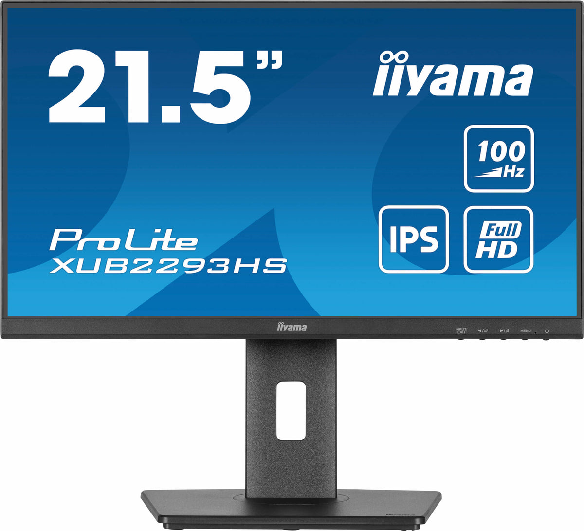iiyama ProLite XUB2293HS-B6 Computerbildschirm 54,6 cm (21.5") 1920 x 1080 Pixel Full HD LED Schwarz