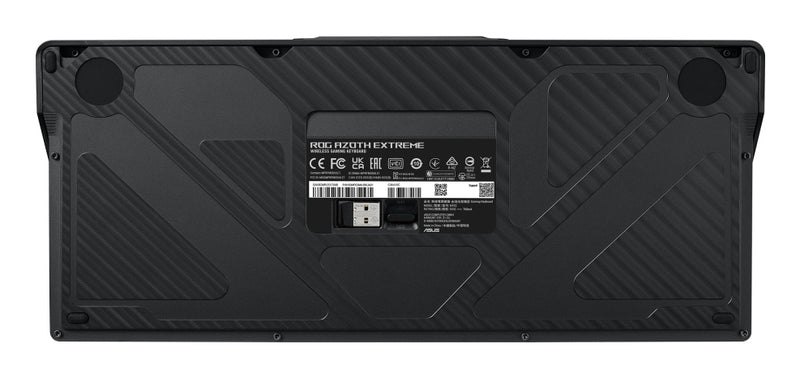 ASUS ROG Azoth Extreme Tastatur Gaming USB + RF Wireless + Bluetooth QWERTZ Französisch Schwarz