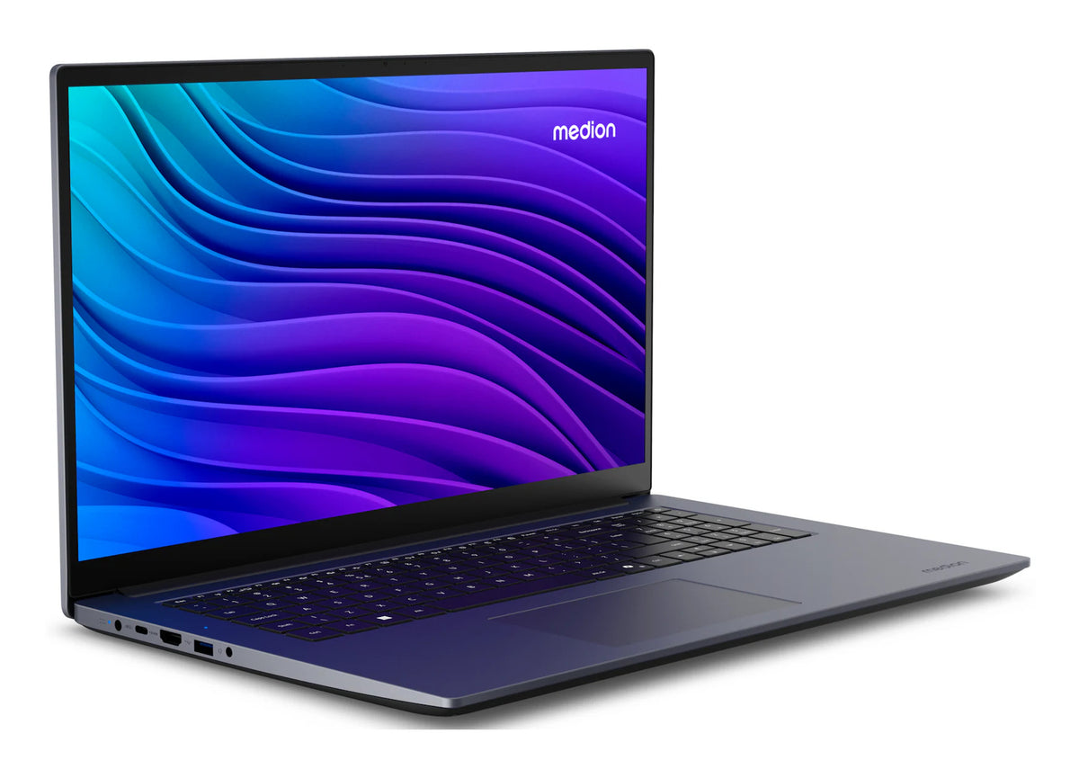 MEDION Avantum 17 E1e Intel Core 5 N100 Laptop 43,9 cm (17.3") Full HD 4 GB DDR4-SDRAM 128 GB SSD Wi-Fi 5 (802.11ac) Windows 11 Home Schwarz