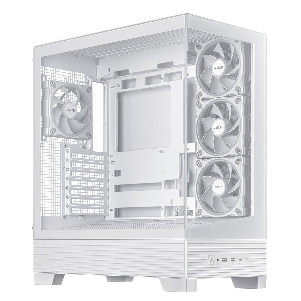 ASUS A31 Plus TG ARGB WHITE Midi Tower Weiß