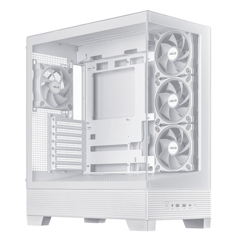 ASUS A31 Plus TG ARGB WHITE Midi Tower Weiß