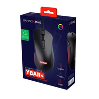 Trust GXT924 YBAR+ Maus Gaming rechts USB Typ-A Optisch 25600 DPI