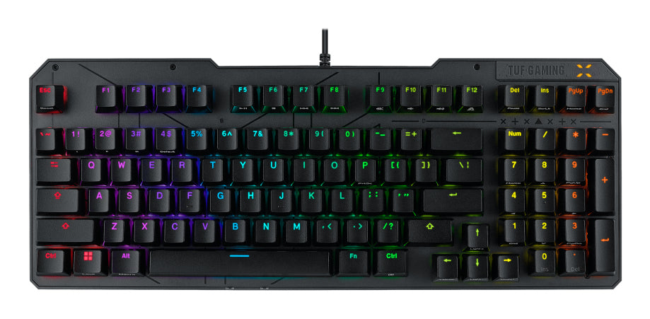 ASUS TUF Gaming K3 Gen II Tastatur USB QWERTY Französisch Schwarz