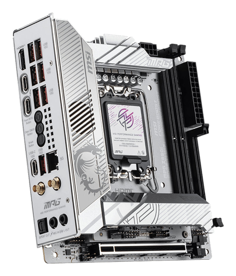 MSI MPG Z890I EDGE TI WIFI Motherboard Intel Z890 LGA 1851 (Socket V1) mini ITX