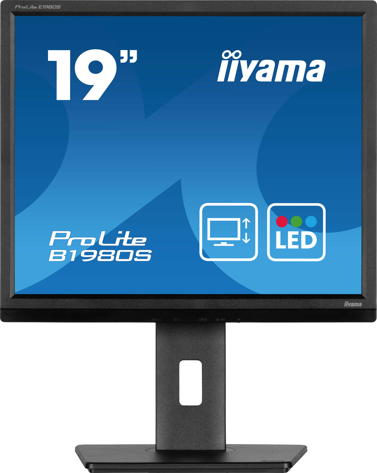 iiyama ProLite B1980S-B1 Computerbildschirm 48,3 cm (19") 1280 x 1024 Pixel VGA LED Schwarz