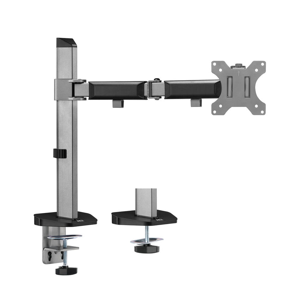 ACT Monitor-Tischhalterung, 1 Bildschirm bis 32", grau