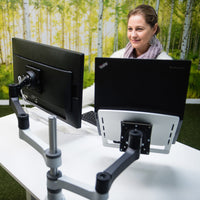R-Go Tools Laptop-Halter R-Go Morelia, Modul für Caparo und Zepher Monitorarm