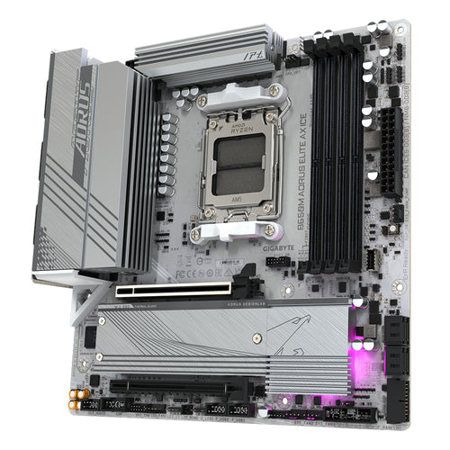 Gigabyte B650M A ELITE AX ICE (B650.AM5.mATX.DDR5)
