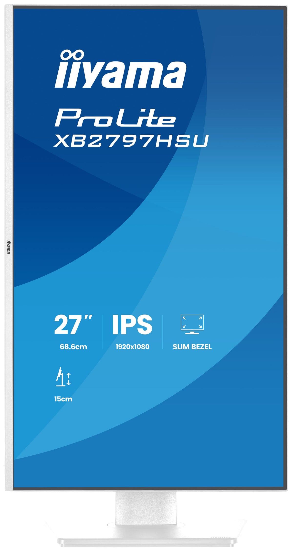 iiyama ProLite XB2797HSU-W1 Computerbildschirm 68,6 cm (27") 1920 x 1080 Pixel Full HD LED Weiß