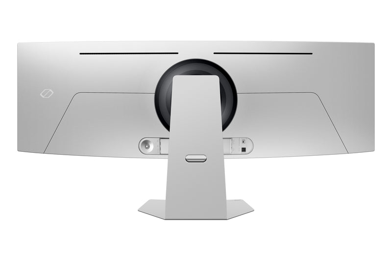 Samsung G95SC Computerbildschirm 124,5 cm (49") 5120 x 1440 Pixel Dual QHD OLED Silber