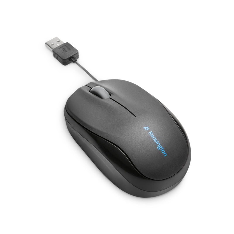 Kensington Pro Fit Mobil-Maus, einziehbares Kabel