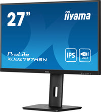 iiyama ProLite XUB2797HSN-B1 Computerbildschirm 68,6 cm (27") 1920 x 1080 Pixel Full HD LED Schwarz
