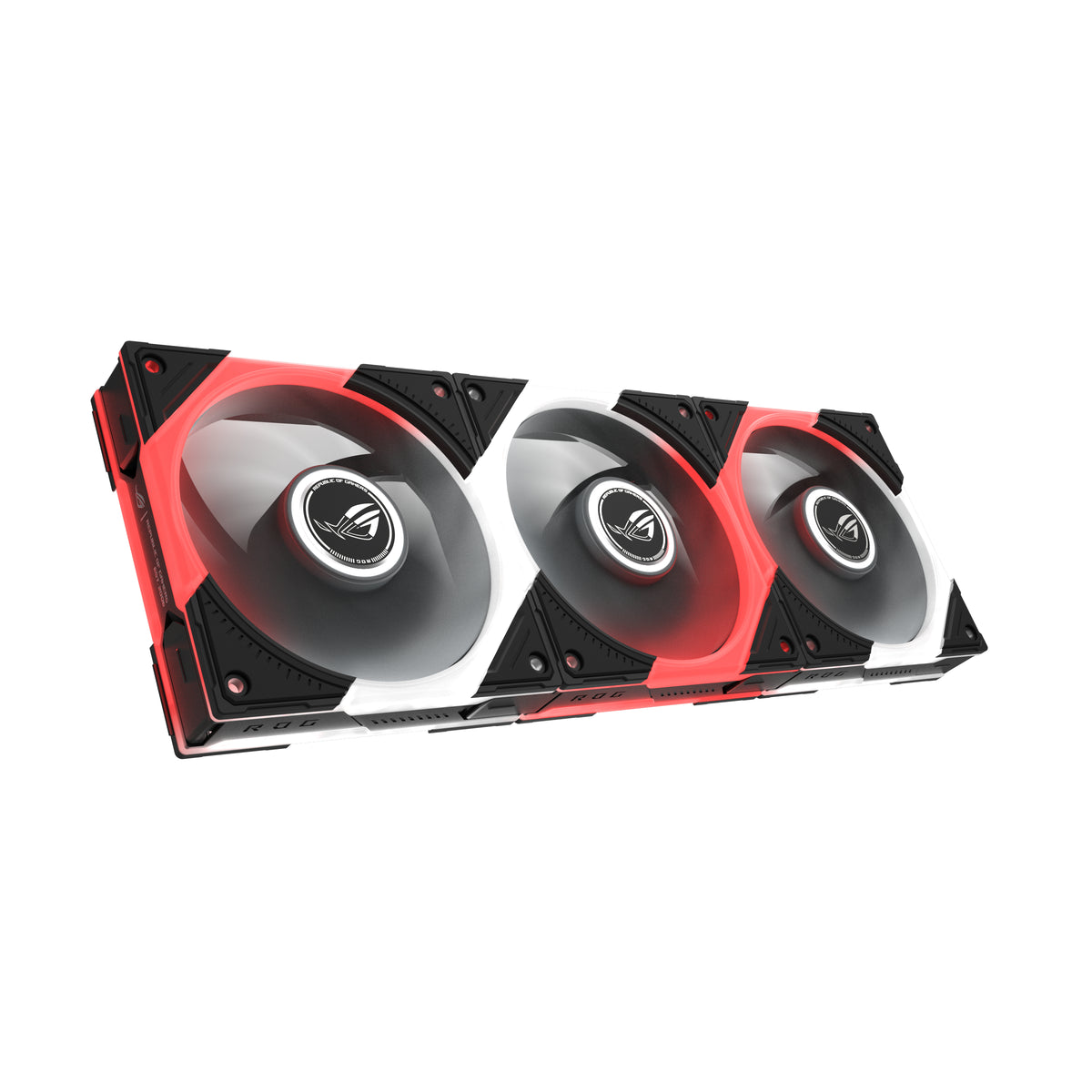 ASUS ROG Eurux GR120 ARGB Reverse Fan - Triple Pack Computergehäuse Ventilator 12 cm Schwarz, Weiß 3 Stück(e)