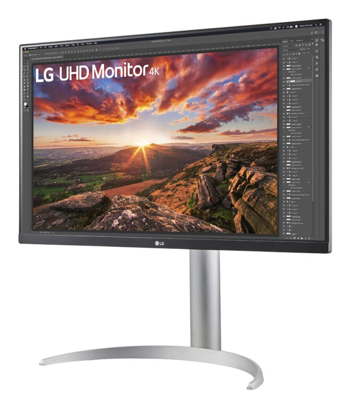LG 27UP850K-W.AEU monitor Computerbildschirm 68,6 cm (27") 3840 x 2160 Pixel 4K Ultra HD LED Schwarz