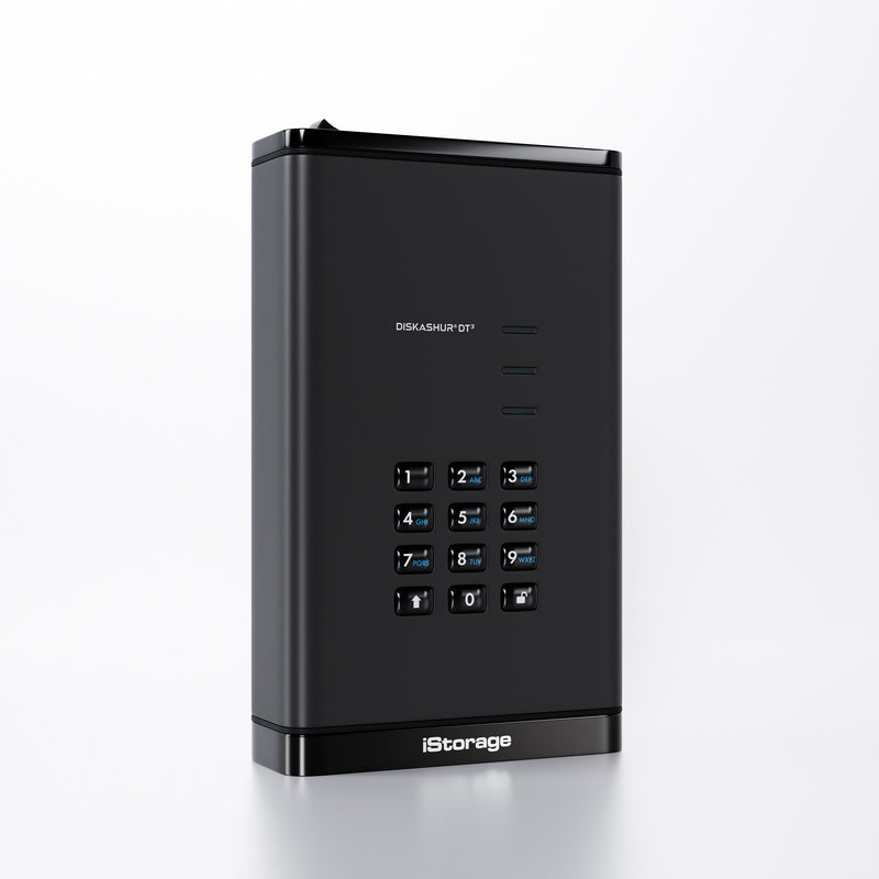 iStorage IS-DT3-256-26000-F Externe Festplatte 26 TB USB Typ-C 3.2 Gen 1 (3.1 Gen 1) Schwarz