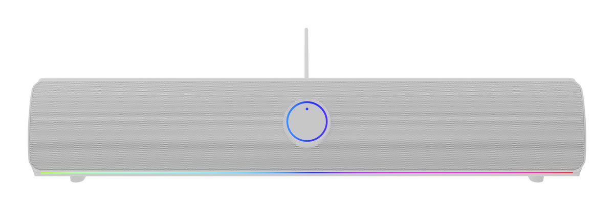GENESIS NCS-2305 Soundbar-Lautsprecher Weiß 2.0 Kanäle 10 W