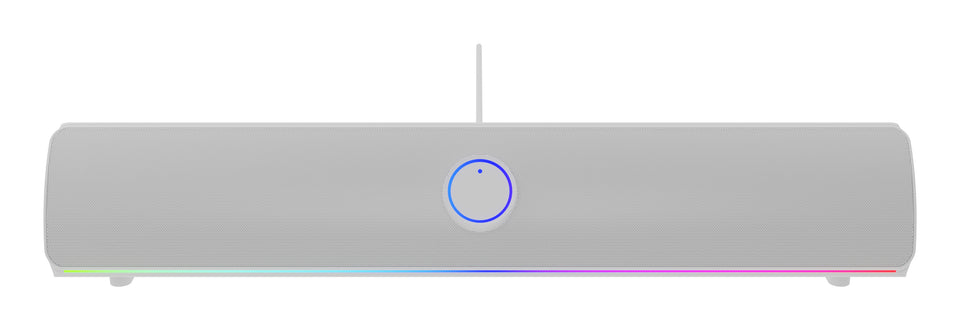 GENESIS NCS-2305 Soundbar Speaker White 2.0 Channels 10 W
