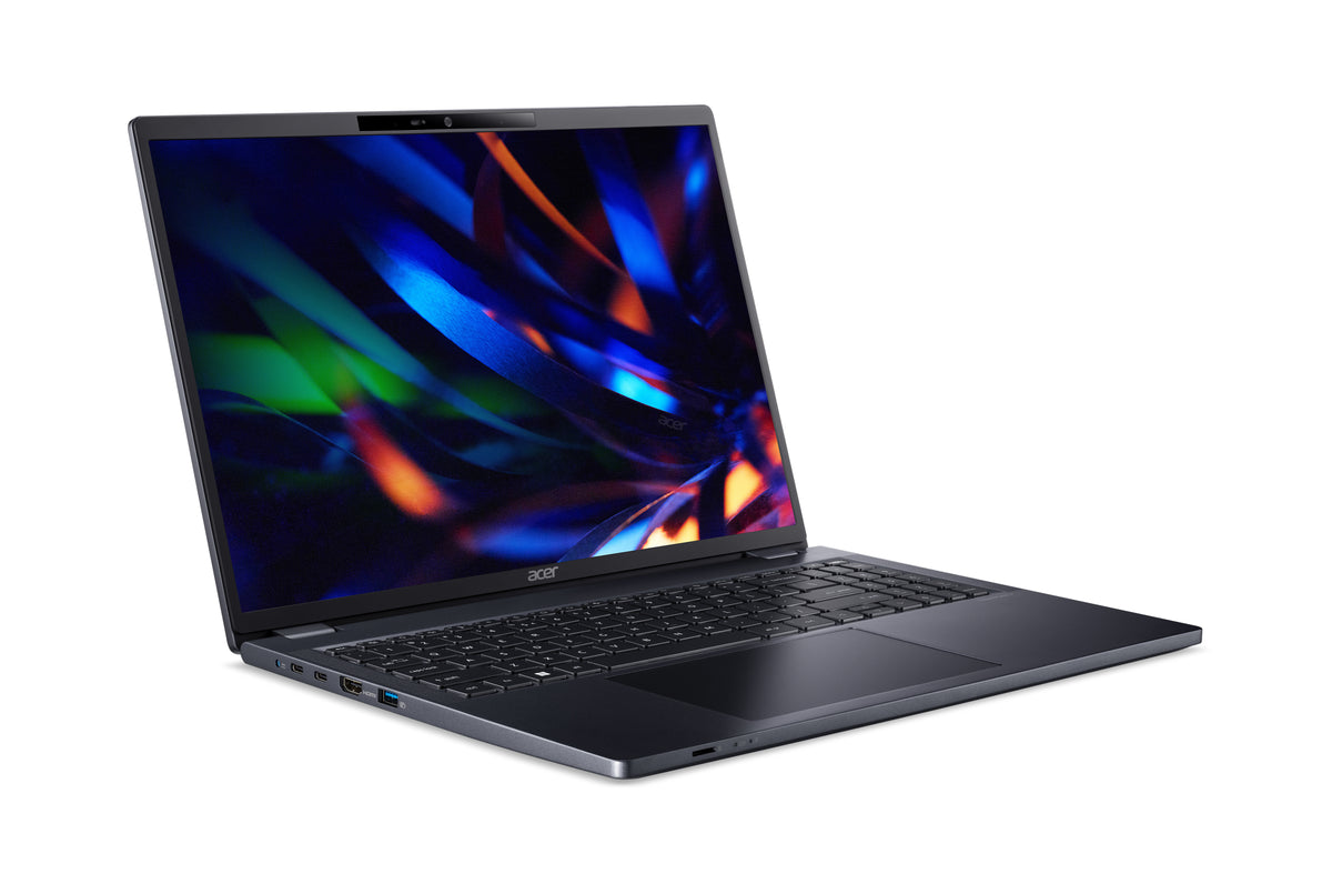 Acer TravelMate P4 TMP416-52G-TCO-51EJ Intel® Core™ i5 i5-1335U Laptop 40,6 cm (16") WUXGA 16 GB DDR4-SDRAM 512 GB SSD NVIDIA GeForce RTX 2050 Wi-Fi 6 (802.11ax) Windows 11 Pro Deutsch Blau