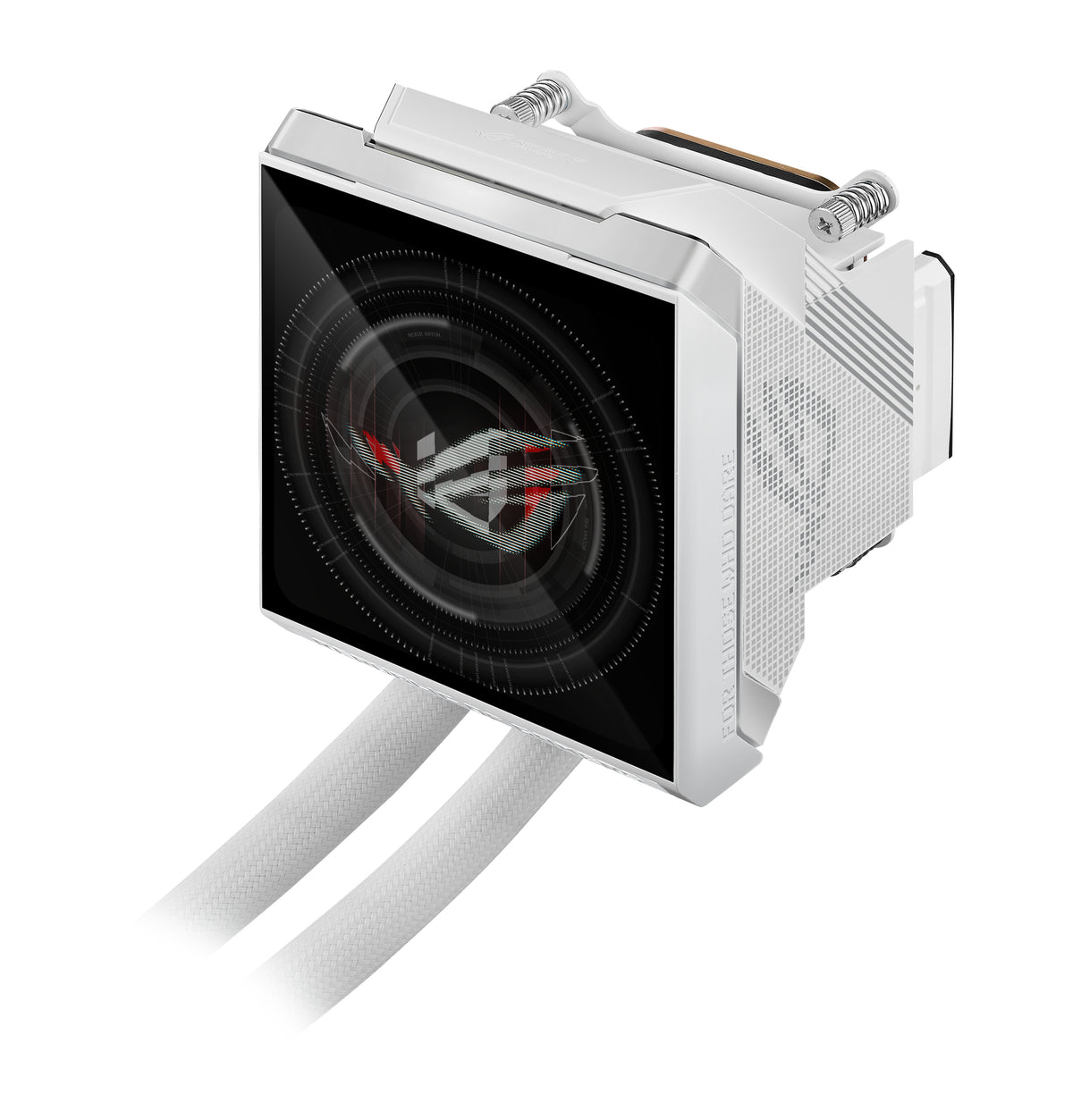ASUS ROG Strix LC IV 360 ARGB LCD White Edition Prozessor Flüssigkeitskühlung 12 cm Weiß