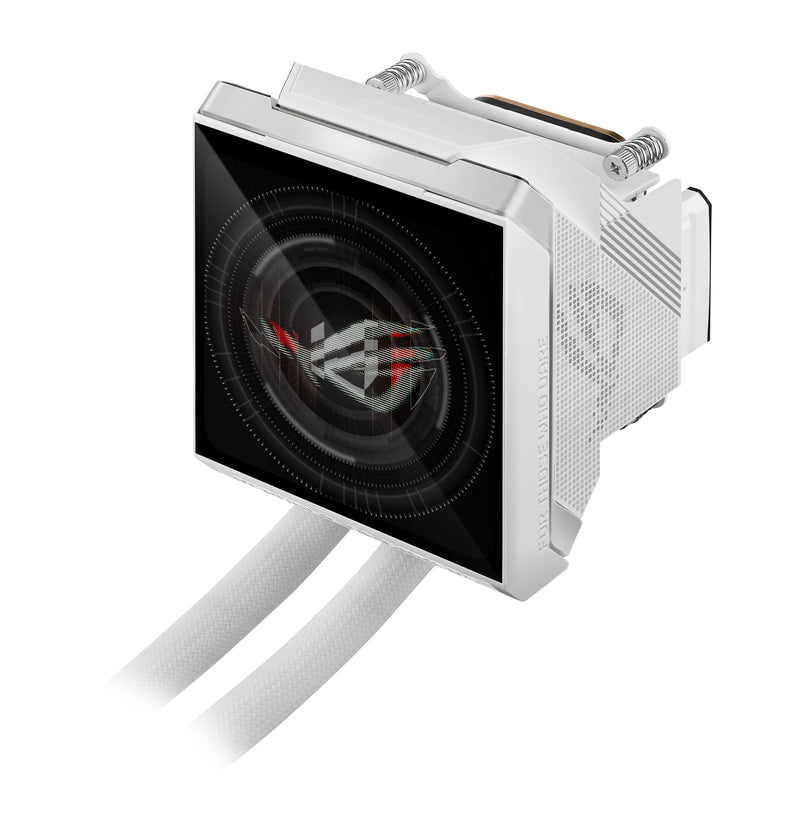 ASUS ROG Strix LC IV 360 ARGB LCD White Edition Prozessor Flüssigkeitskühlung 12 cm Weiß