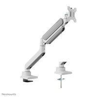 Neomounts DS70PLUS-450WH1 Monitorarm 17-49" - Gasfeder - Topfix - 180°-Stopp