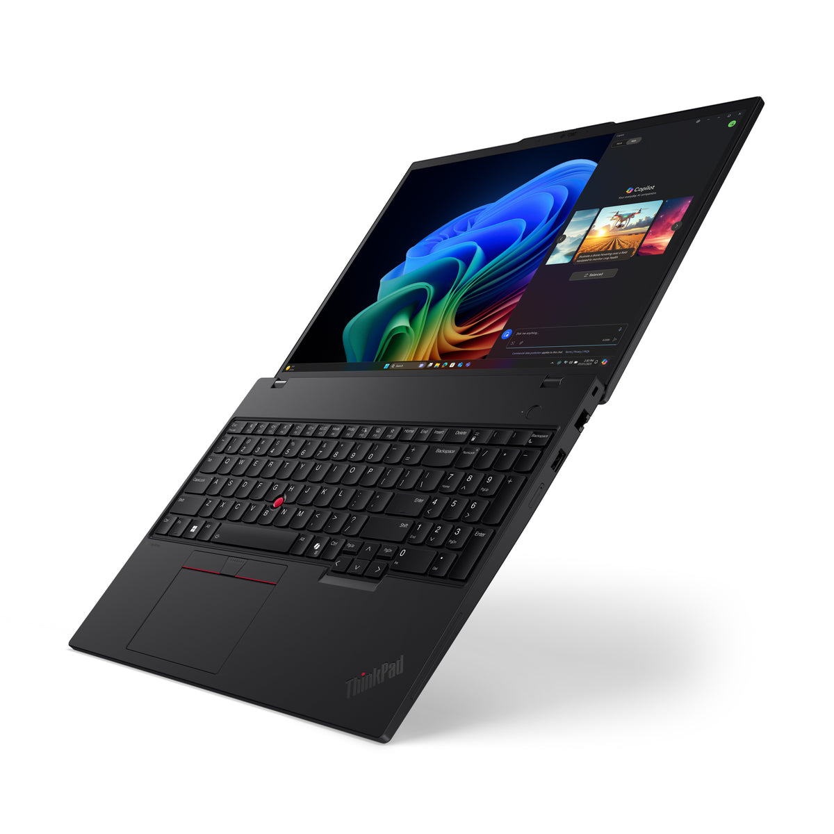 Lenovo ThinkPad T16 Gen 4 (AMD) Copilot+ PC AMD Ryzen AI 7 350 Laptop 40,6 cm (16") WUXGA 32 GB DDR5-SDRAM 1 TB SSD Wi-Fi 7 (802.11be) Windows 11 Pro Schwarz Schweiz