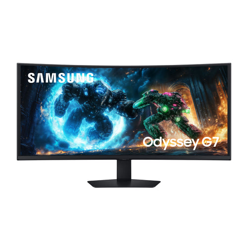 Samsung G75F Computerbildschirm 101,6 cm (40") 5120 x 2160 Pixel WUHD LCD Schwarz