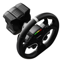 Moza Racing RS074 Gaming-Controller Schwarz Bluetooth/USB Lenkrad + Pedale Digital PC
