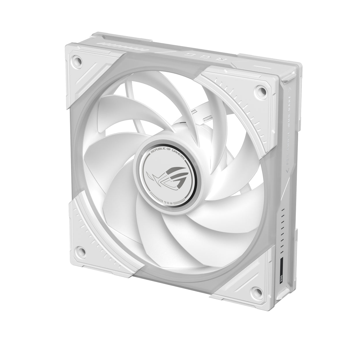 ASUS ROG Eurux GR120 ARGB Reverse Fan White Edition - Triple Pack Computergehäuse Ventilator 12 cm Weiß 3 Stück(e)