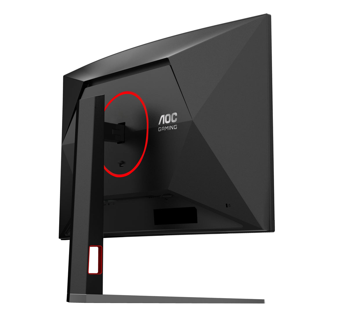 AOC G4 C32G4Z Computerbildschirm 80 cm (31.5") 1920 x 1080 Pixel Full HD LCD Schwarz, Rot