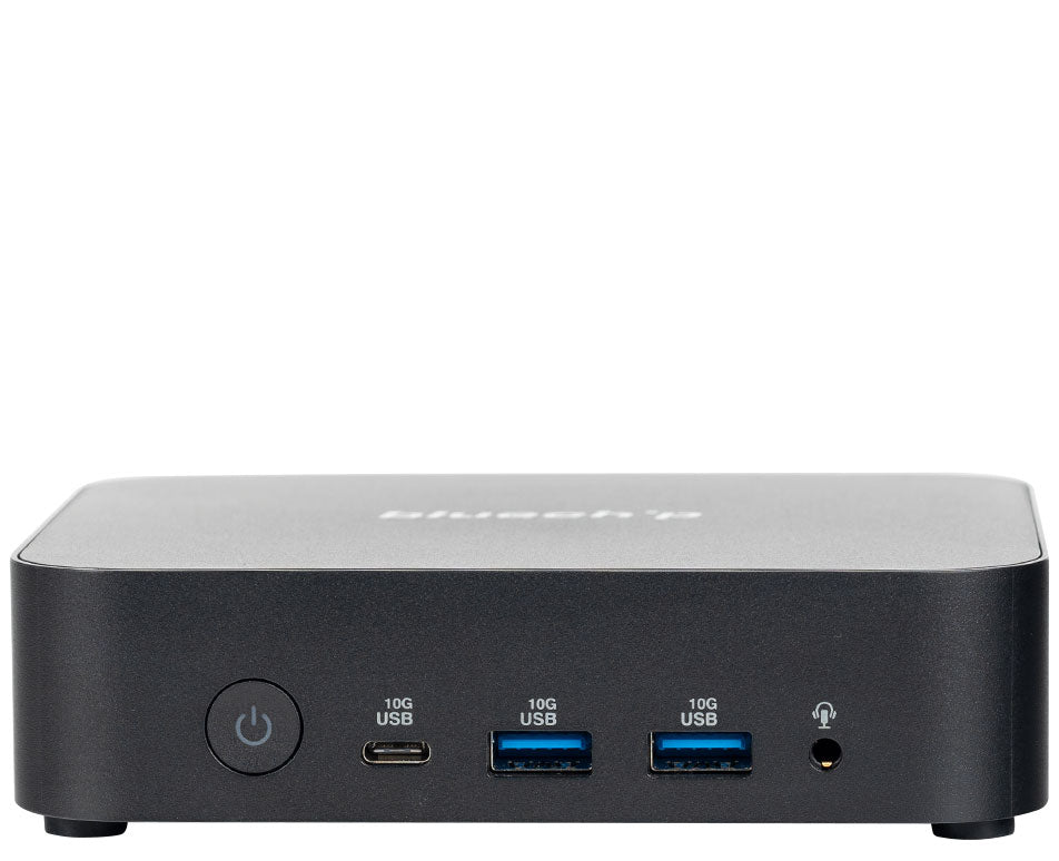 bluechip BUSINESSline M14150 Intel® N N150 8 GB DDR5-SDRAM 500 GB SSD Windows 11 Pro Mini PC Mini-PC Schwarz