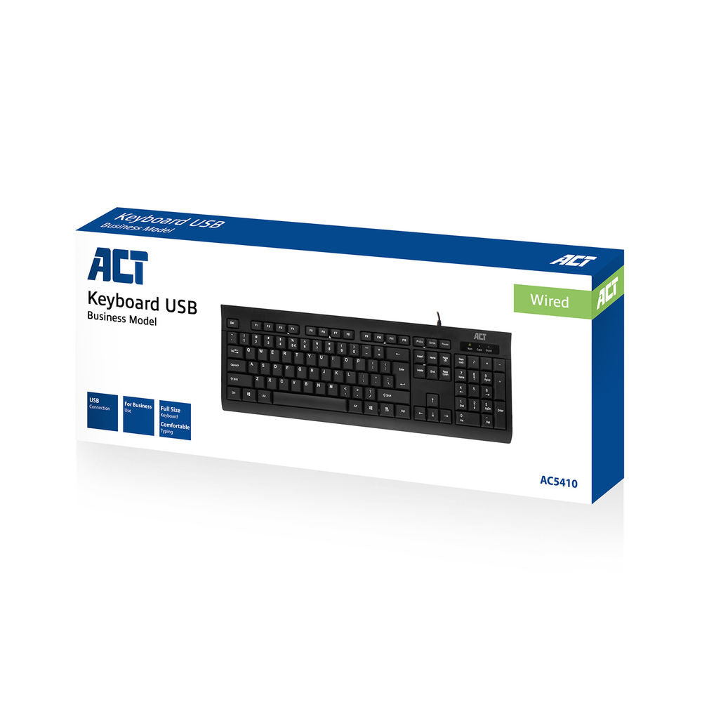 ACT Business-Tastatur USB (Qwerty/US-Layout)